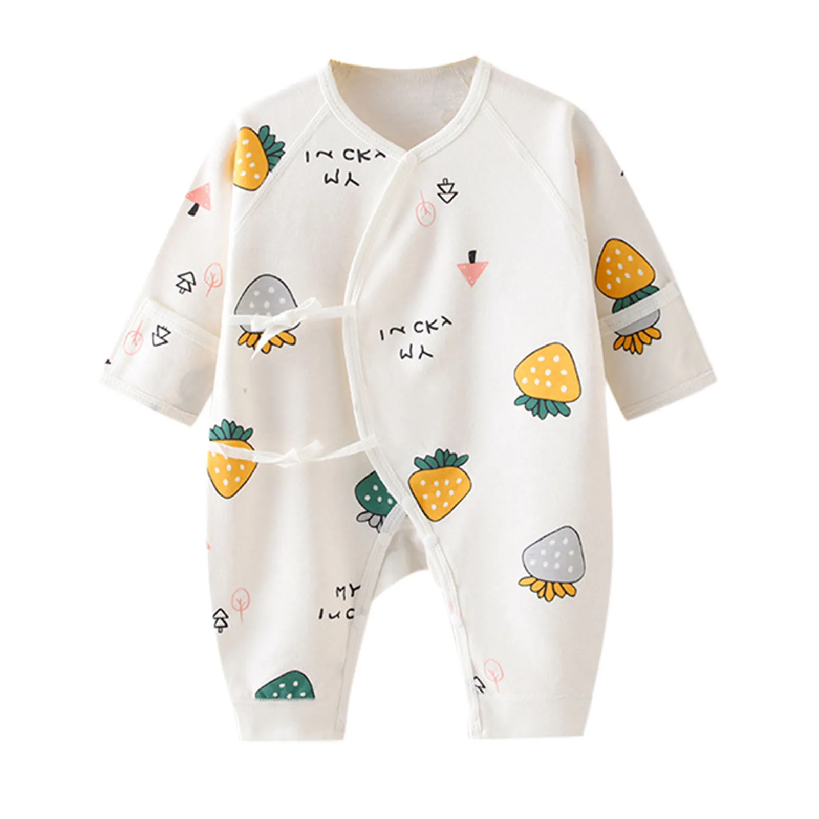 Boys 18 Months Clothes Newborn Infant Baby Boys Girls Cartoon Animals Cotton Romper Long Sleeve Plaid Cute Jumpsuit Organic