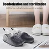 18W EU Plug Race Car Shape Light Shoe Dryer Foot Protector Boot Odor Deodorant Dehumidify Device Household Shoes Drier Heater 5
