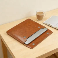Étui pour ordinateur portable en cuir PU, design simple, 13/14/15/16 pouces, pour M1 MacBook Air 13.6 Pro 14 16, pochette pour ordinateur portable HP Dell Huawei 1