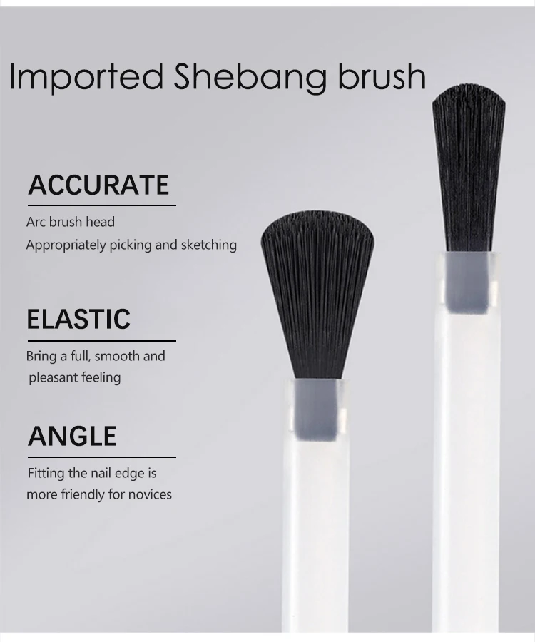 Description Picture 5 of itemRubber Transparent Primer Engrave Free Grinding Base Gel Enamel Remover UV Gel Nail Art Manicure Base Coat