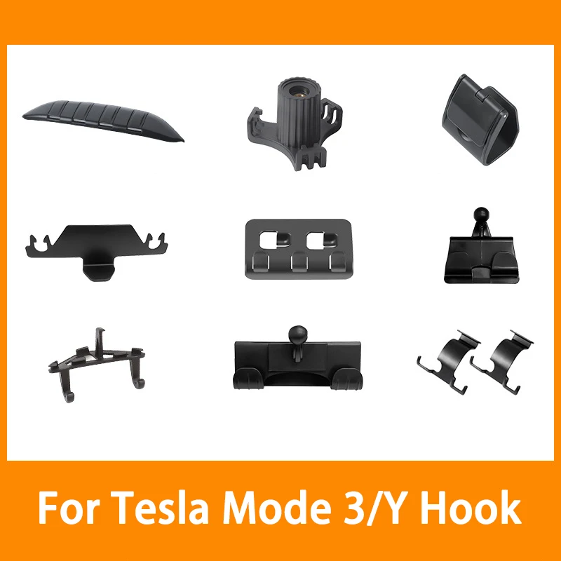 

Car Trunk Grocery Glove Bag Hook Rear Seater Headrest Bracket Hanger For Tesla Model 3/Y Model 3 Highland Accessories