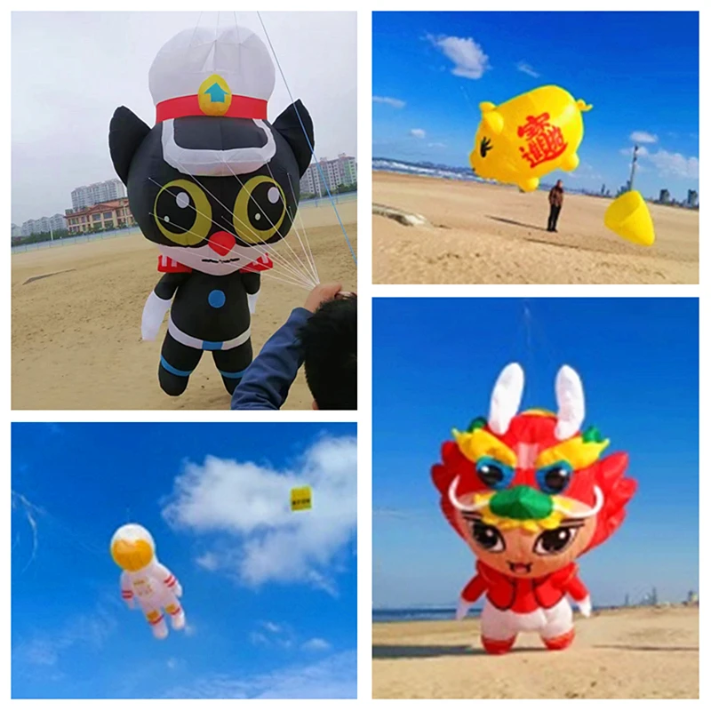 

free shipping giant soft kite pendant show kites windsocks weifang kite reel octopus kites factory large outdoor games kite 3d