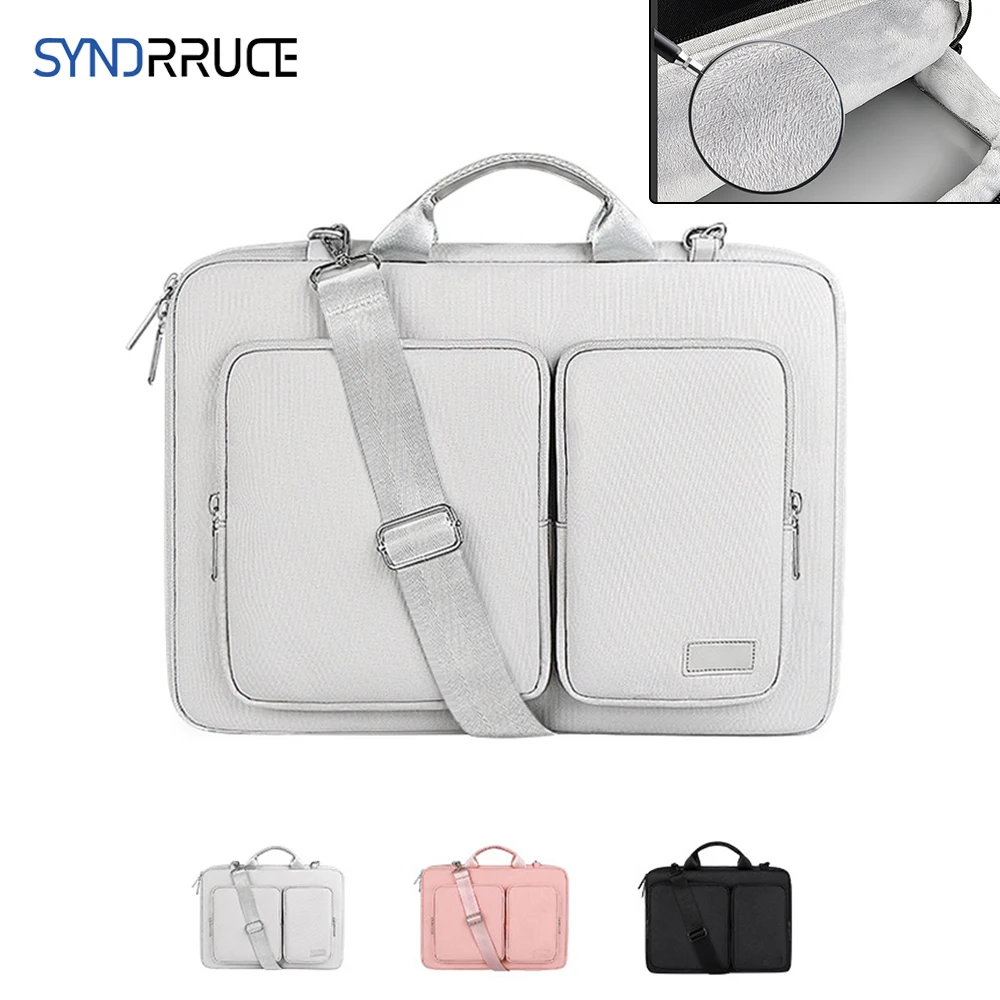 

Handtasche Laptop Tasche für MacBook Pro Laptop Xiaomi Lenovo Passend für 13.3 14-15.4 15.6 Zoll Tragbare Schulter Umhängetasche