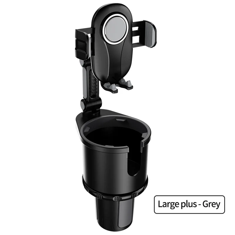 UGSHY 1 Pack Car Cup Holder Phone Mount, 360 Degrees Rotation Cup Holder  Cellphone Mount, 2-in-1 Cup Holder Expander Adapter, Multifunctional Cup