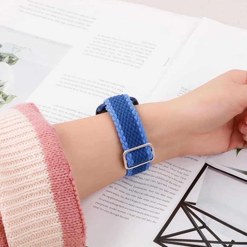 Braided Solo Loop Strap for Apple Watch - Stylish and Comfortable Wristband Accessory