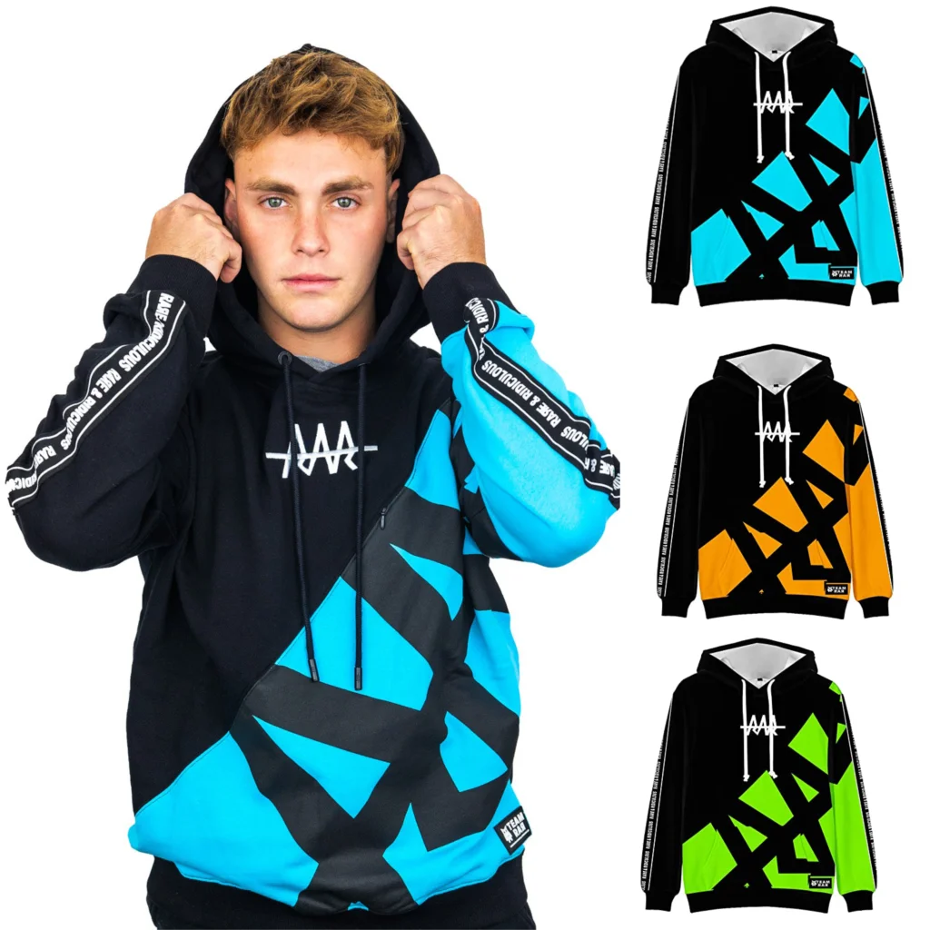 

Team Rar Color Block Blue Orange Green Pink New Logo Merch Hoodies Men/Women Hooded Sweatshirt Long Sleeve harajuku men hoodi