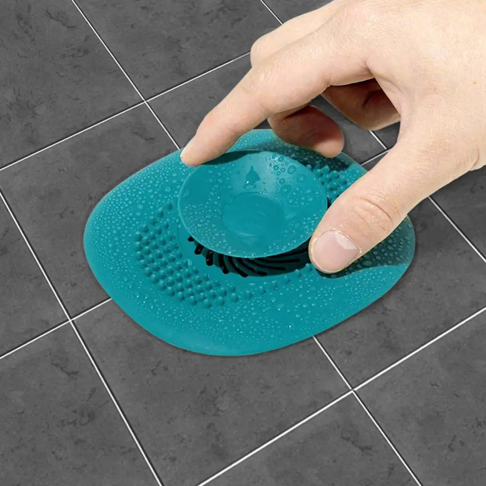 Sink Filter Shower Drain Hair Catcher Stopper Household Kitchen Bathroom  Floor Drain Cover Sewer Outfall Anti-clogging Tool - AliExpress