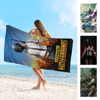 PUBG Beach Towel Colorful Bath Towels For Girl Microfiber Quick Dry Custom Sand Free Beach Yoga Spa Gym Pool 1