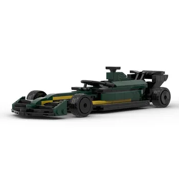High-Tech Testarossa F1 AMR23 Team Stake Formula 1 F1 Race Car Model Buiding Kit Creators Block Bricks Kid Toys Birthday Gifts 6
