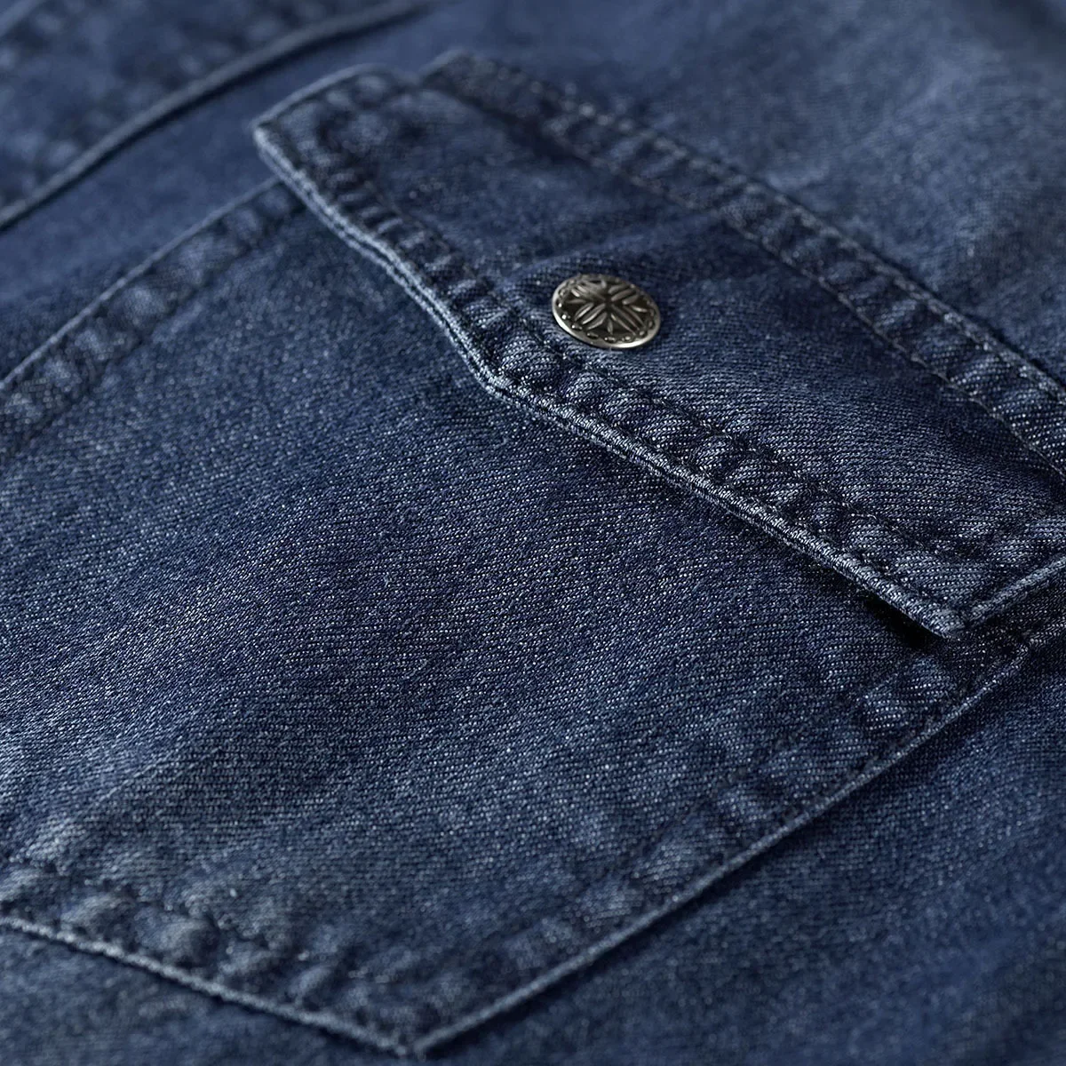 Spring Men's Denim Jeans Shirts Long Sleeve Cotton Single-Breasted Shirts Handsome Hombre Casual Jean Shirt Tops Men denim shirt long sleeved shirt