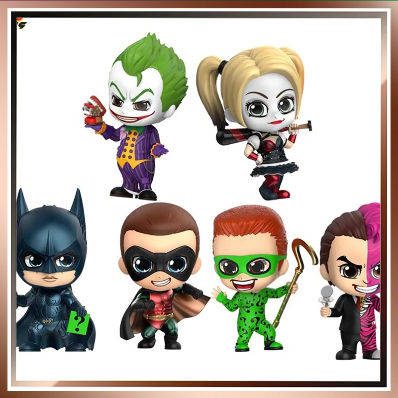 Spot Goods Hot Toys Film Series Marrvel Puppet Plaything The Joker Harlley Quinn Batman Desktop Office Decoration Regali Di Compleanno