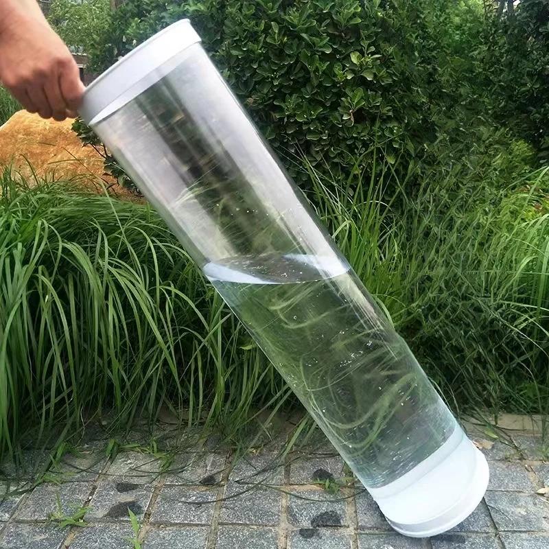 Thiened Sl High Defn Transparent Fiing Bobber Tube Clear Fiing Gear Large Size Floating Indior Cylinder