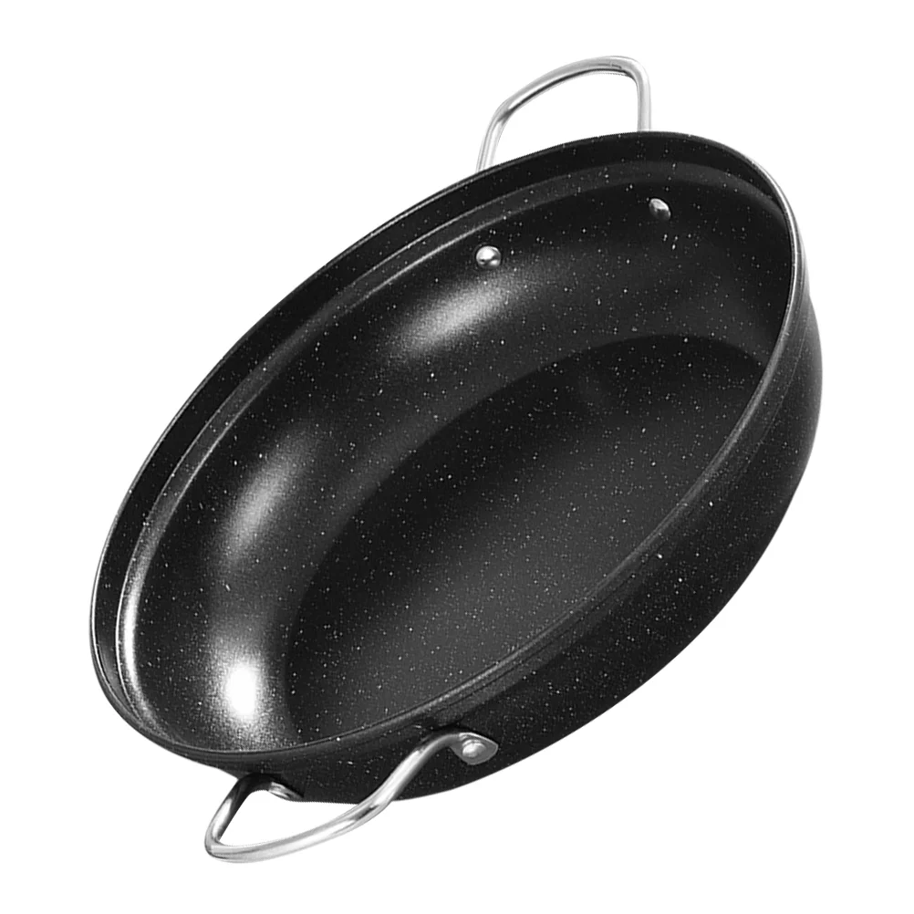 

Large Capacity Shallow Soup Hot Pot Korean Ramen Pots for Cooking Stainless Steel Pan Wok Pans