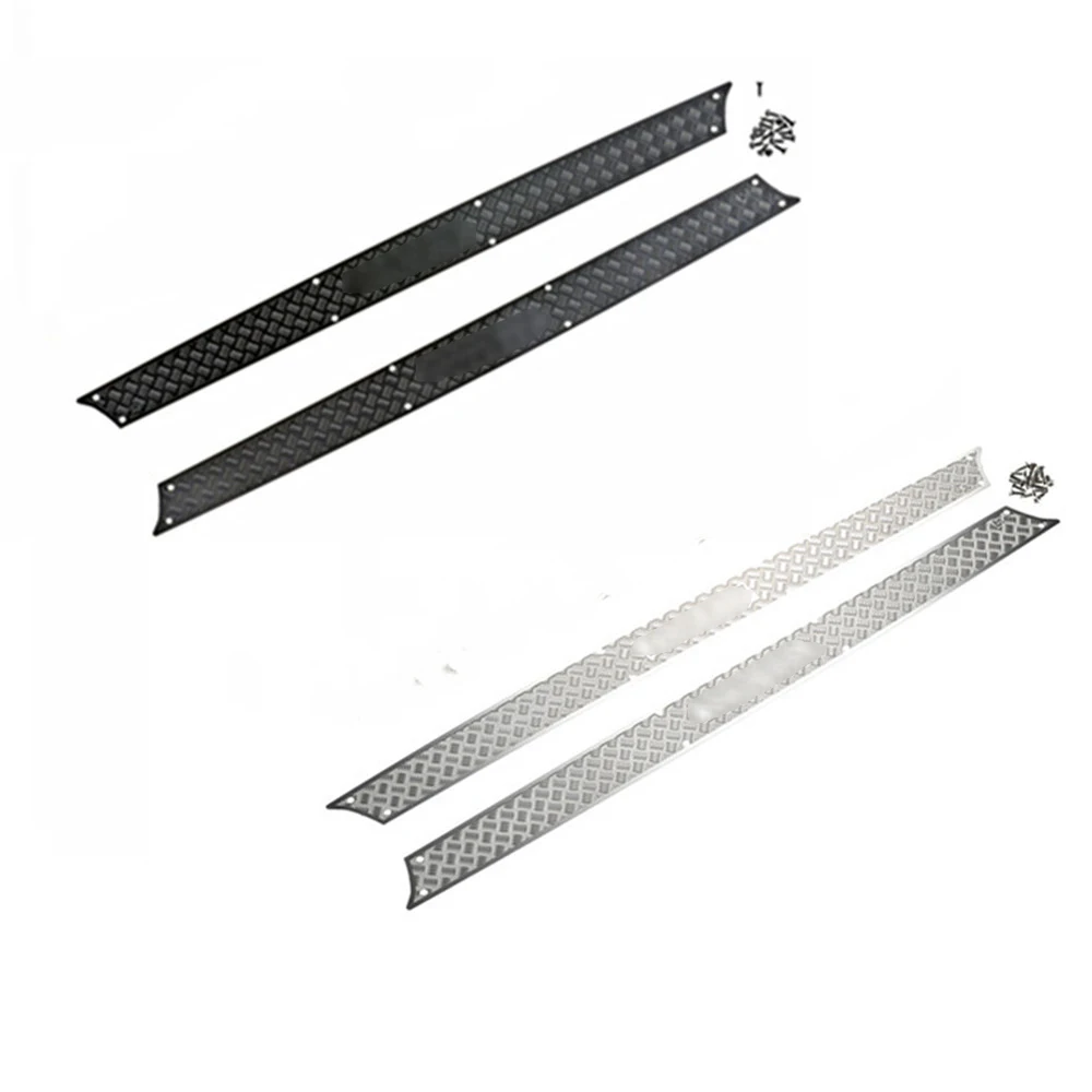 Durable Metal Side Bumper Anti-skid Plate Bar Anti-slip Board for 1/8 KM Tank 300 RC Car Upgrade Part | Игрушки и хобби