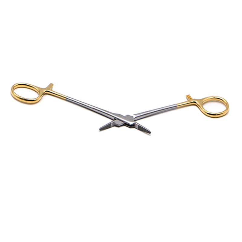 1PC Dental Needle Holder Plier TC Head German Reusable Stainless Steel Gold Plated Handle Orthodontic Forcep Surgical Instrument S1fad92c8c6fd431e9d849df64f5fdbfcp