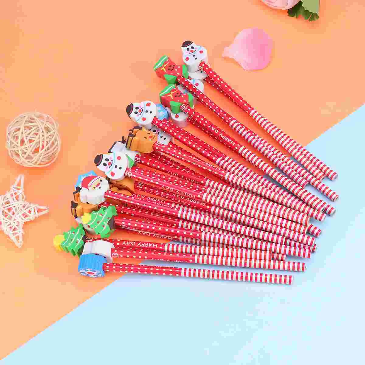 Drawing Pencils 24Pcs Toddler Pencils for Kids Party