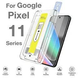 Premium Tempered Glass Screen Protector with Installation Kit and Dust - Free Design for High Definition (For Pixel 10 Pro XL)