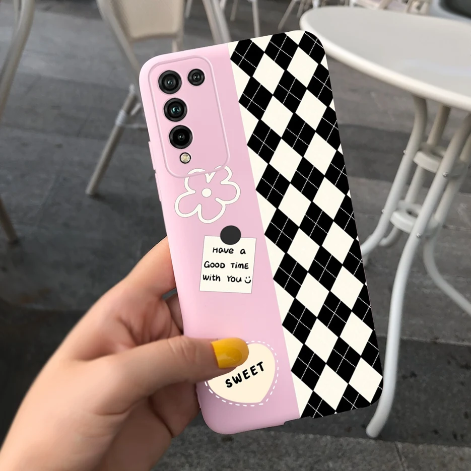 Luxury Art Painted Soft TPU Phone Case - Elegant Back Cover Capa