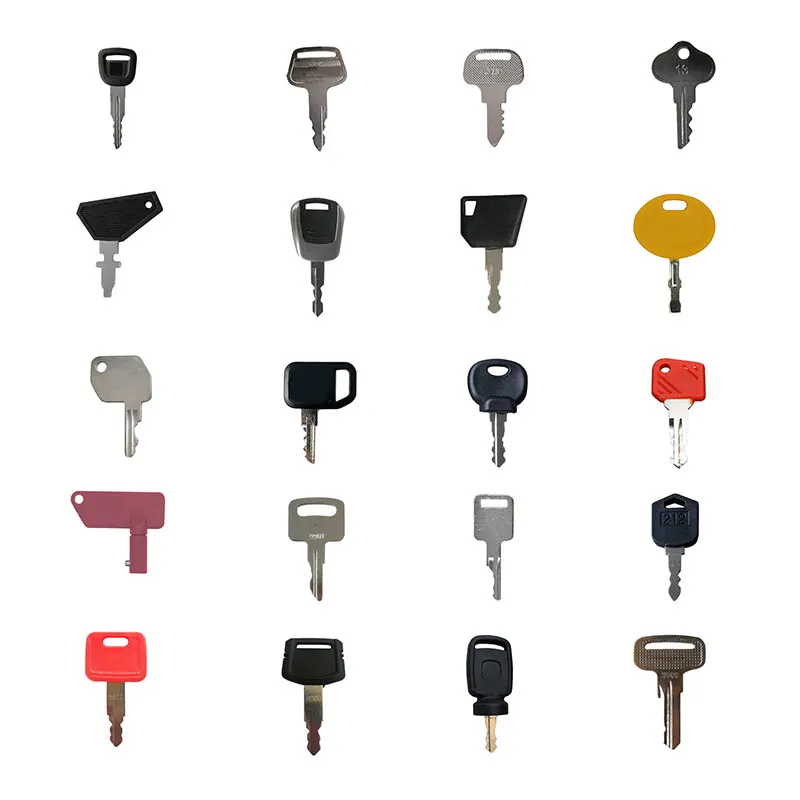 45PCS Heavy Equipment Key Set Construction Ignition Keys D200 701 503 888 T0207-81840 Compatible with SANY