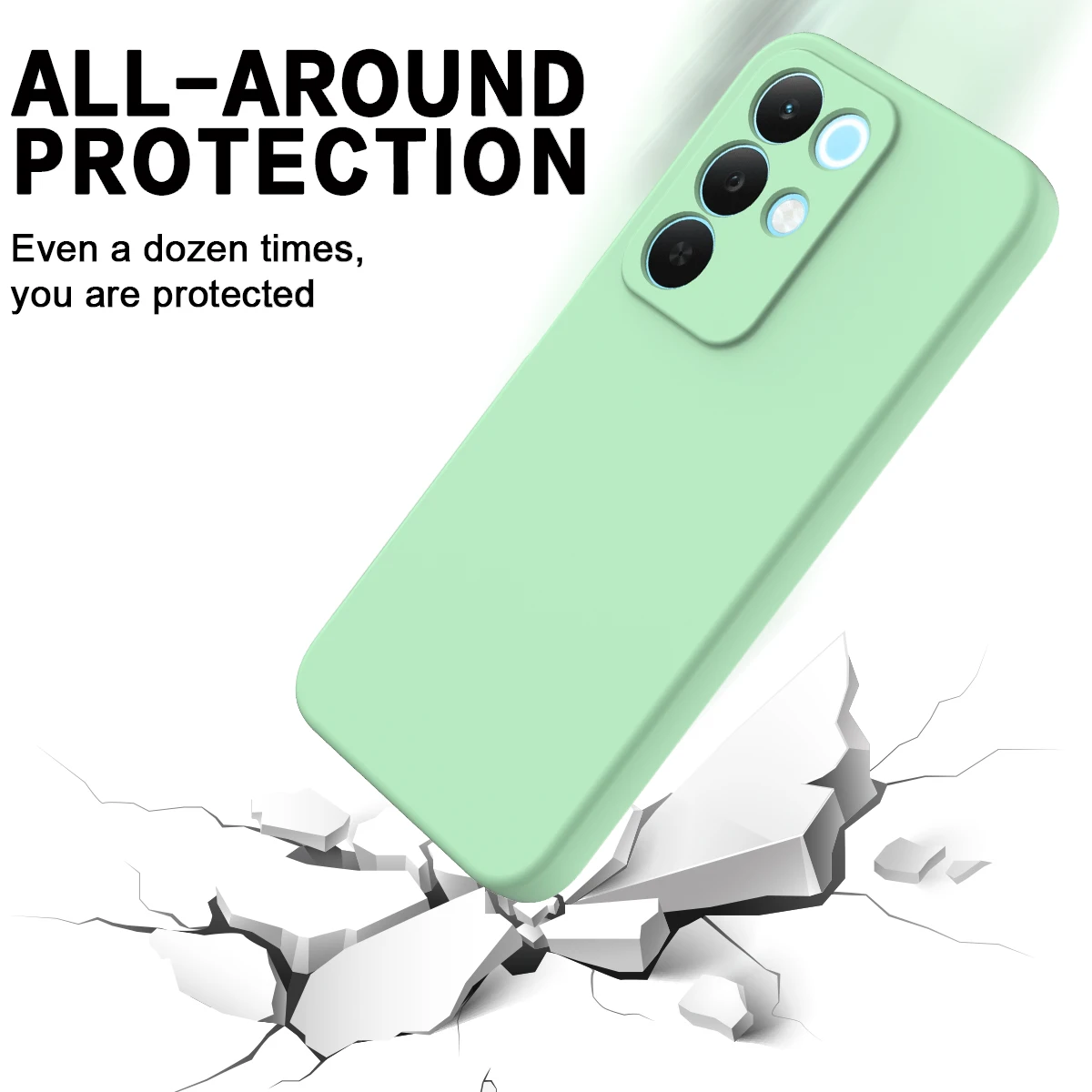 Silicone Soft Protection Phone Case Cover