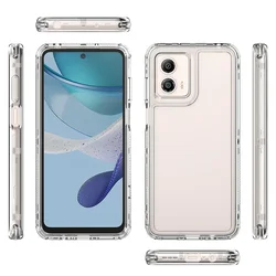 Ultimate 3-in-1 Protective Clear Back Phone Case for Moto G85 5G (JX0050)