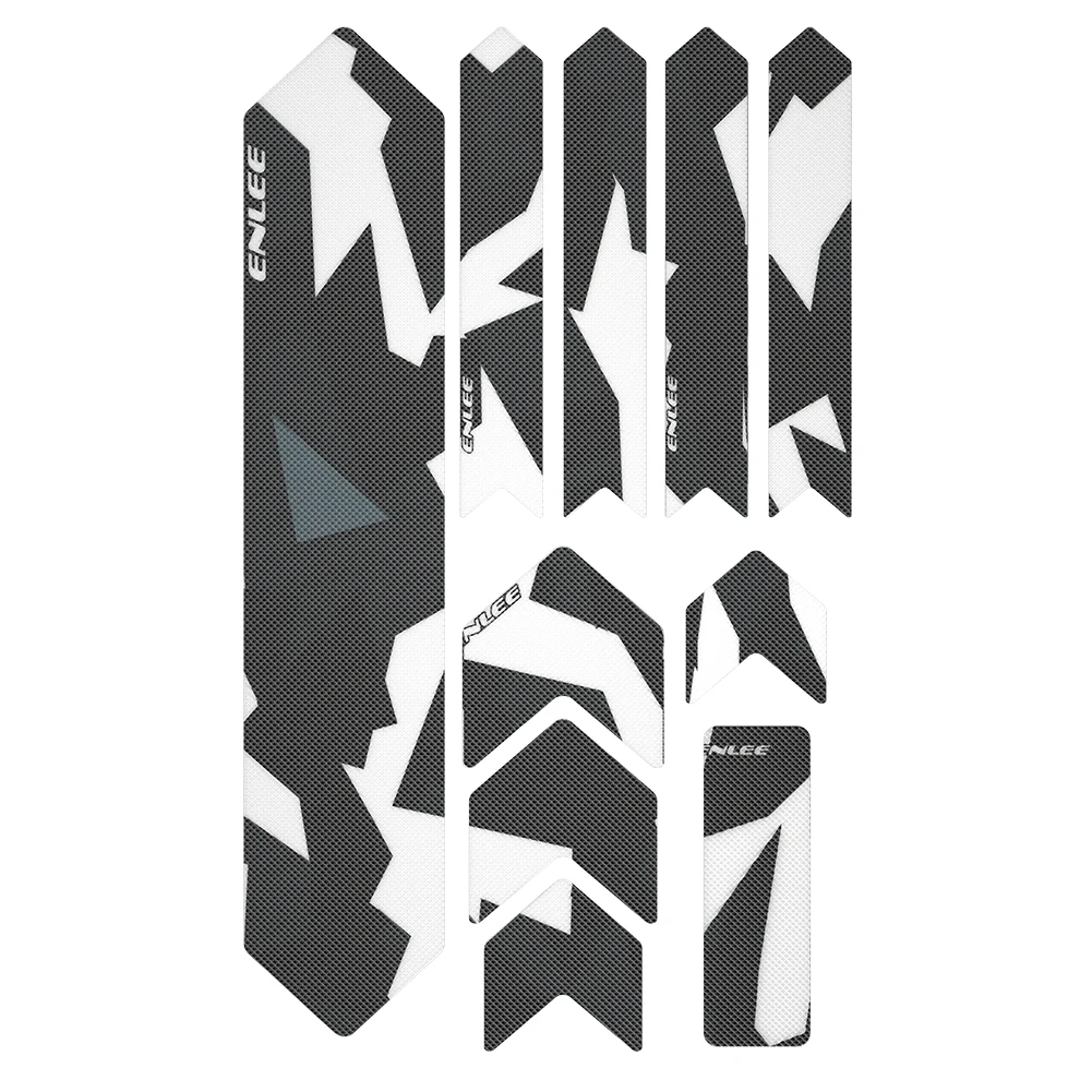 MTB Bicycle Front Fork Frame Guard Stickers Scratch-Resistant Reusable Sticker