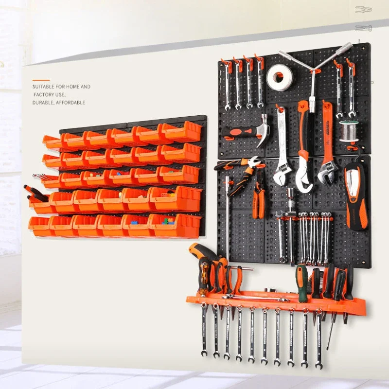Plastic Safety Tool Hanging Board Wall-Mounted ABS Hanging Board Insulation Workshop Heavy Hardware Tool Storage Classification