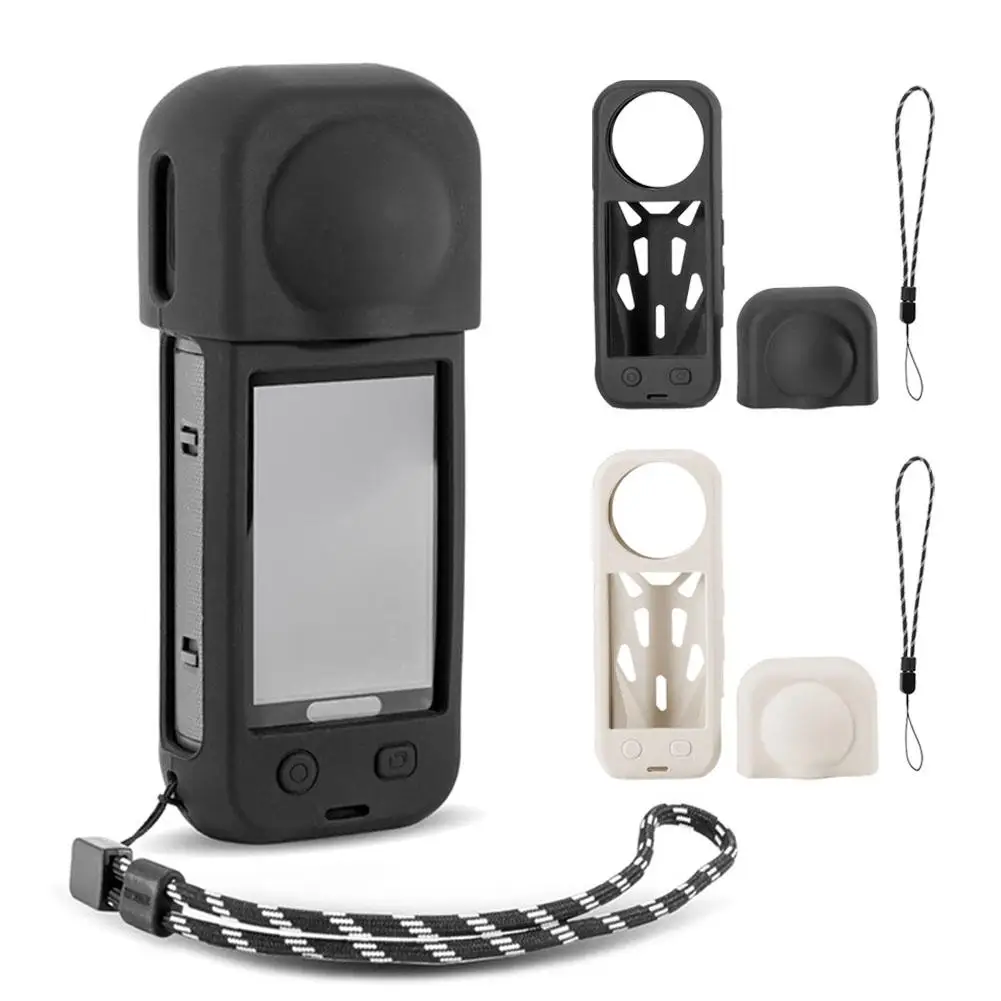 Silicone Protective Cover for Sports Camera Black