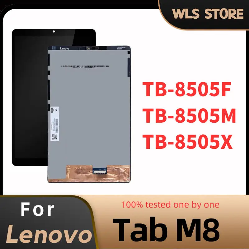 Original LCD Display 8'' For Lenovo Tab M8 PRC ROW TB-8505 TB-8505F TB ...
