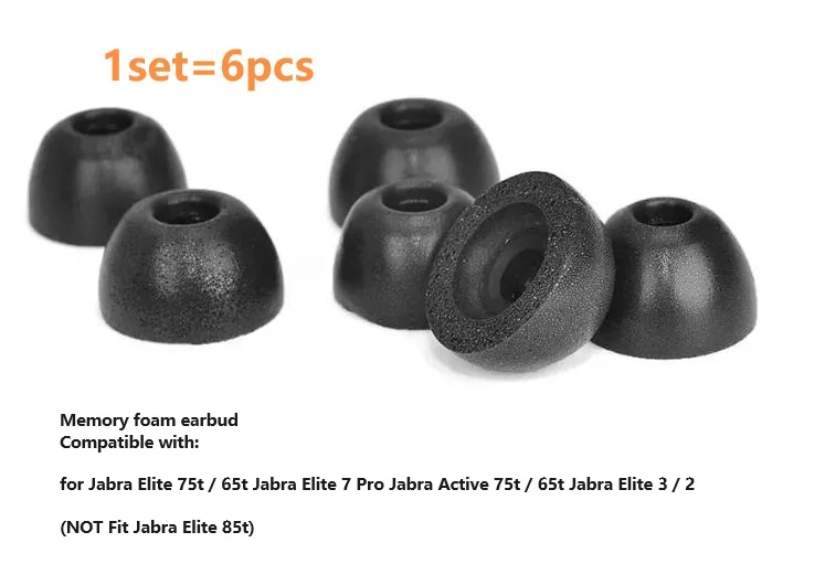 Pro Foam Tips For Jabra Elite Active 75t Ear Tips Jabra Elite Pro