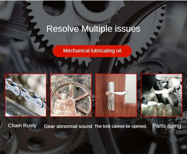 Description Picture 4 of item60ml Household Door Lock Micromolecular Lube Bearing Chain Door Door Hinge Sewing Machine Machine Hardware Butter