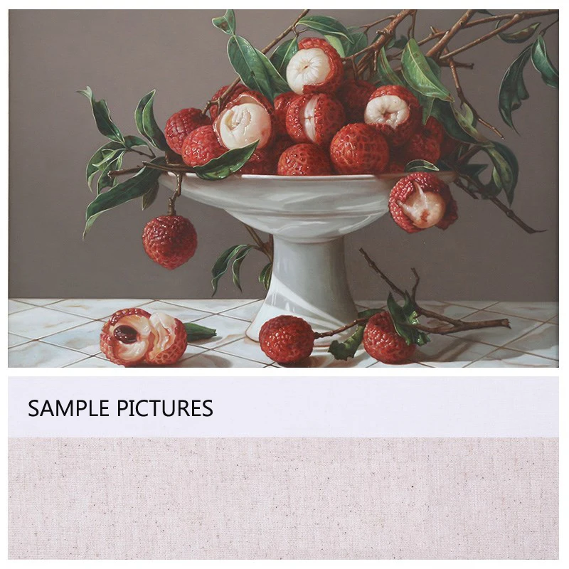 Painting Canvas 68cm-88cm 1M/Roll Professional Blank Acrylic Oil Painting Linen Blend Primed