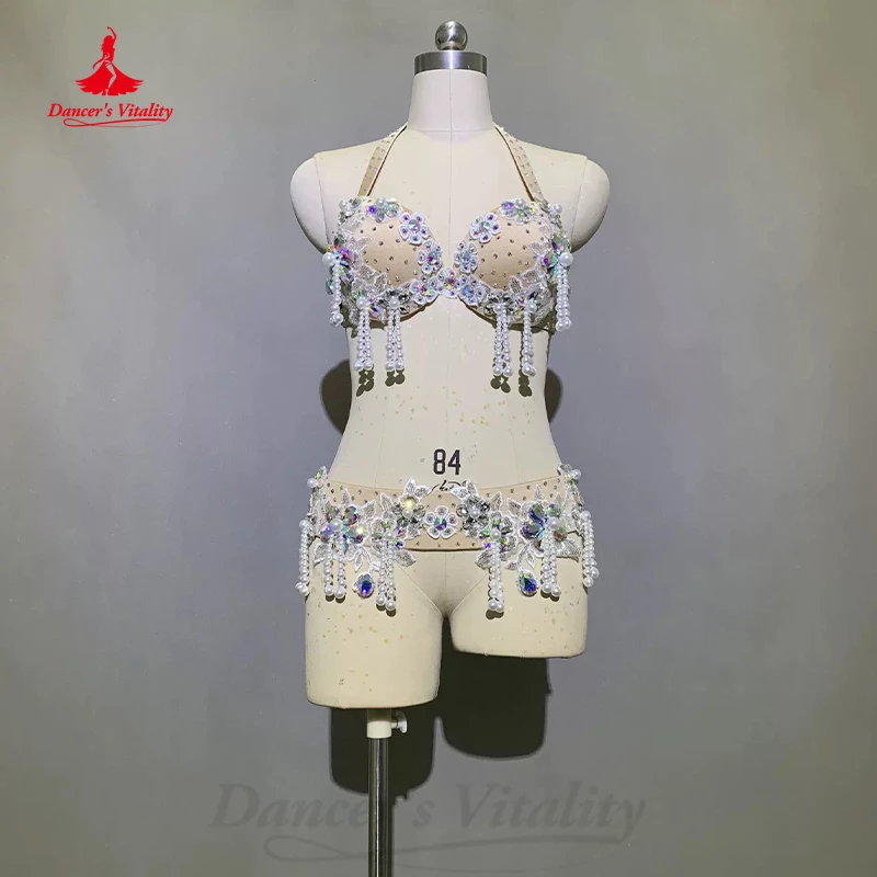 ベリーダンス衣装コスチュームS14--ブラ＋ベルト 2点セット837 ベリー