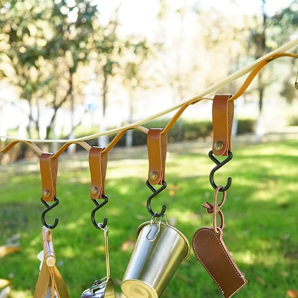 

Organization Storage Shelf Keychain S-Shaped Hiking Hanger Outdoor Camping Hooks Storage Rack