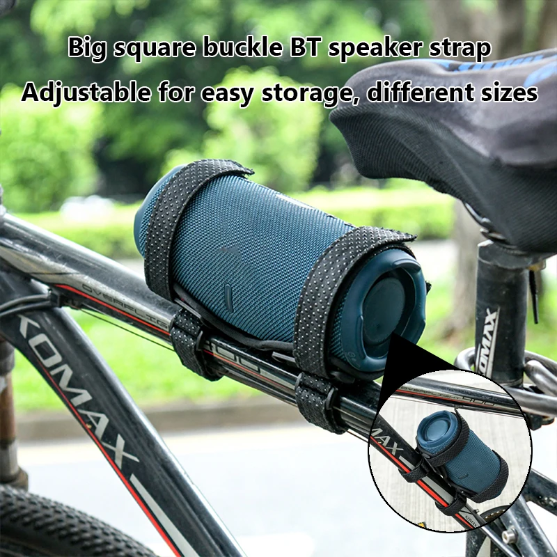 Speaker Fixed Strap Bicycle Kettle Cage Adjustable Strap Bike Speaker Holder Mount for JBL Flip 6 5/Charge 5 Speaker Accessories