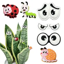 Plant Magnets For Potted Plants Magnetic Plant Cartoon Eyes Funny Magnet Pins Charm House Plant Accessories Plant Lover Gifts
