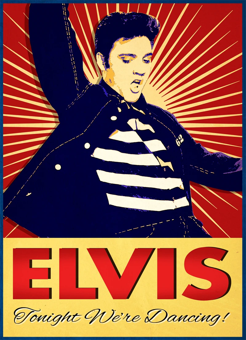 Vintage Pop Legend Canvas Print Wall Art - Music Icon Aesthetic Decor