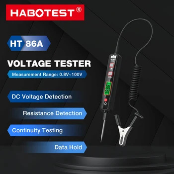 LCD 디지털 전기 테스트 펜 멀티미터, 프로브 검출기 테스터, LED 조명, 자동차 회로 전원 전압 테스트 도구