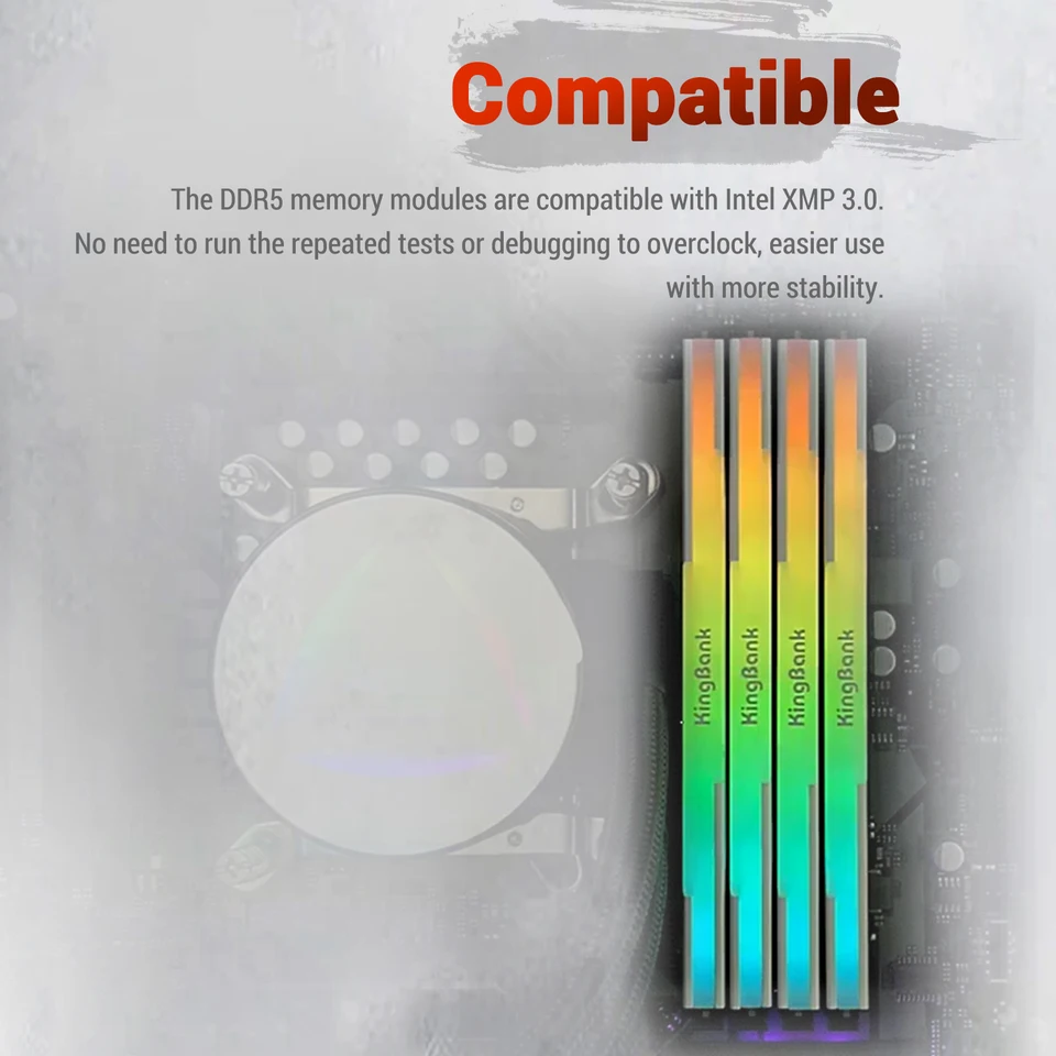 メモリー KingBank DDR5 32GB(16GBx2) 6400MHz cl32 Amazon.co.jp: コンピューターメモリ Ram KingBank Hynix A-die RGB