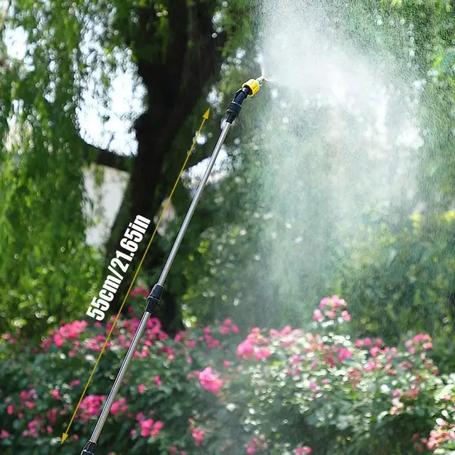 Kerti Permetezőgép Usb Újratölthető Növényi 2M -Es Tömlővel Hordozható Pázsit Öntőszerszámokkal Nem Csúszós Fogantyúval - Image 3