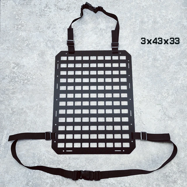 430*330*5mm Vehicle Organizer Tactical Seat Back Mounted Molle Panels for  Modular Storage ABS Plastic Car Interior Accessories - AliExpress