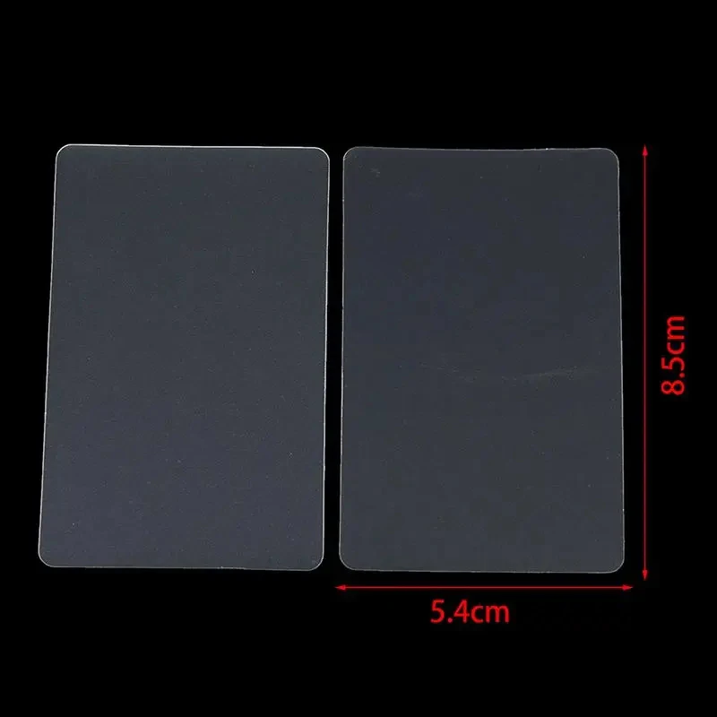 Matte Pvc Blank Business Card Waterproof For Handwriting