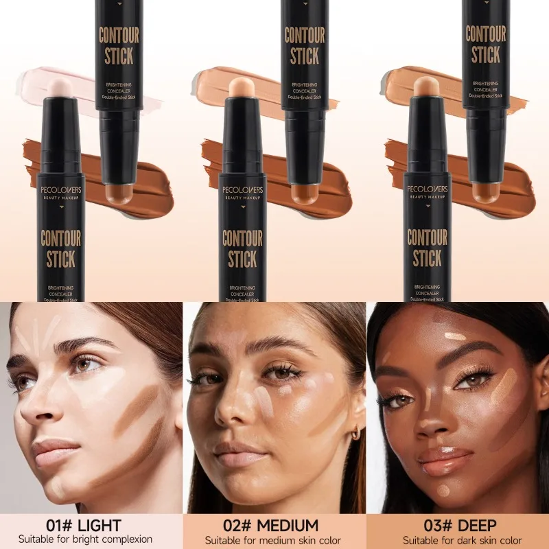 Double-ended Concealer Stick Facial Makeup Lightweight