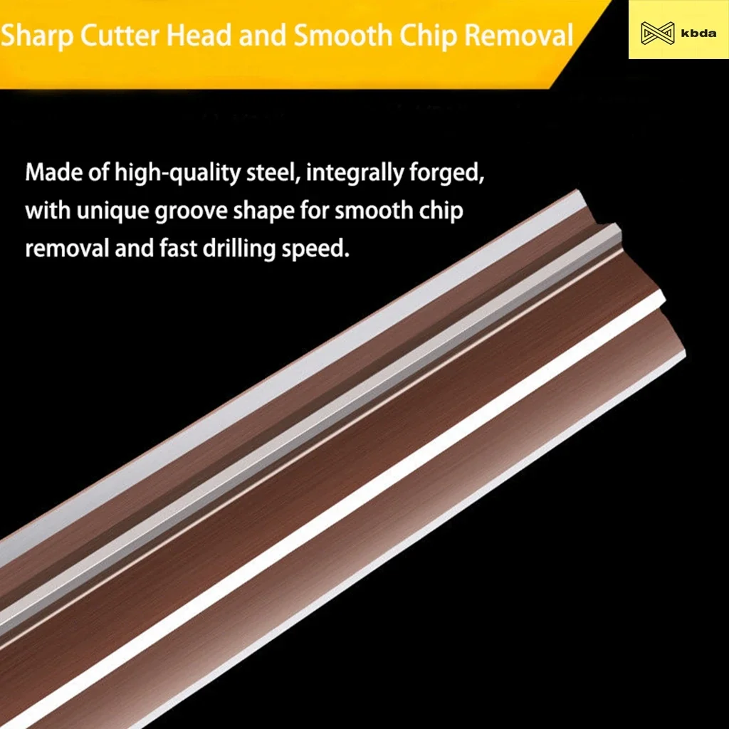 KBDA 2PCS/Set Hand Taper Reamer MT0/MT1/MT2/MT3/MT4/MT5 Straight Handle Coarse Reamer Fine Reamer for Milling Finishing Tools 4