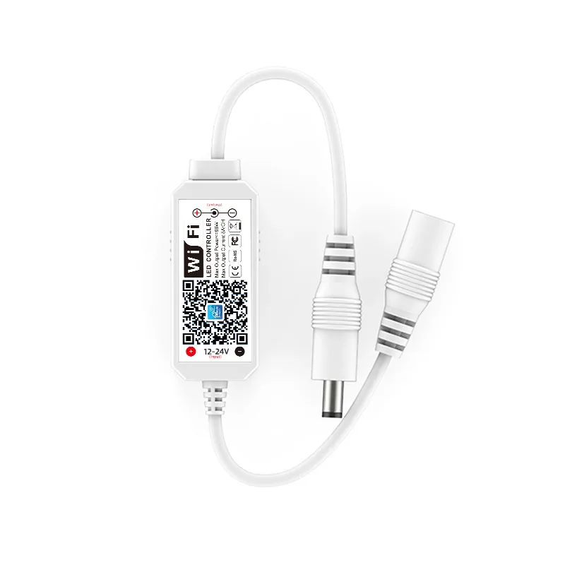 Magic Home DC12-24V Wireless Mini WiFi Dimmable Controller Single Color LED Controllers For 2835 5050 LED Strip Light