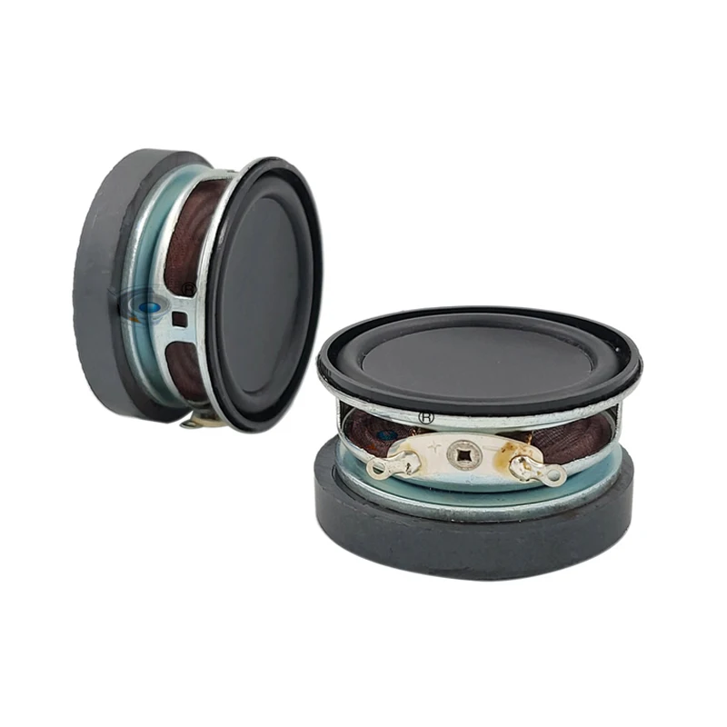 Tenghong 2pcs 40MM 4 Ohm 3W Full Range Speakers Unit Waterproof Bass Loudspeaker 1.5 Inch For Home Theater Audio Sound Music DIY