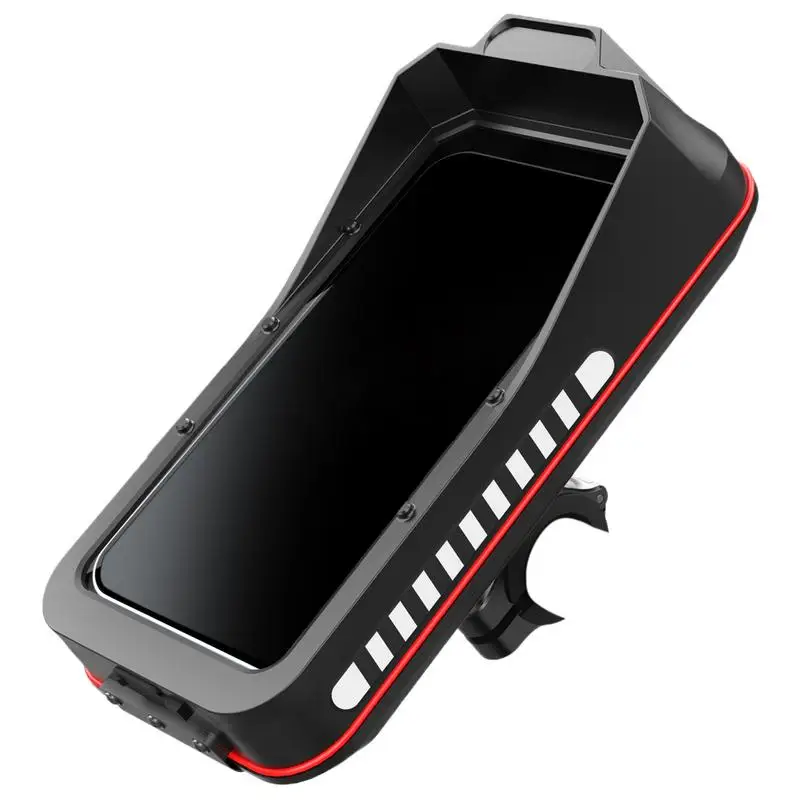 Waterproof Motorcycle Phone Holder Adjustable Handlebar Mount