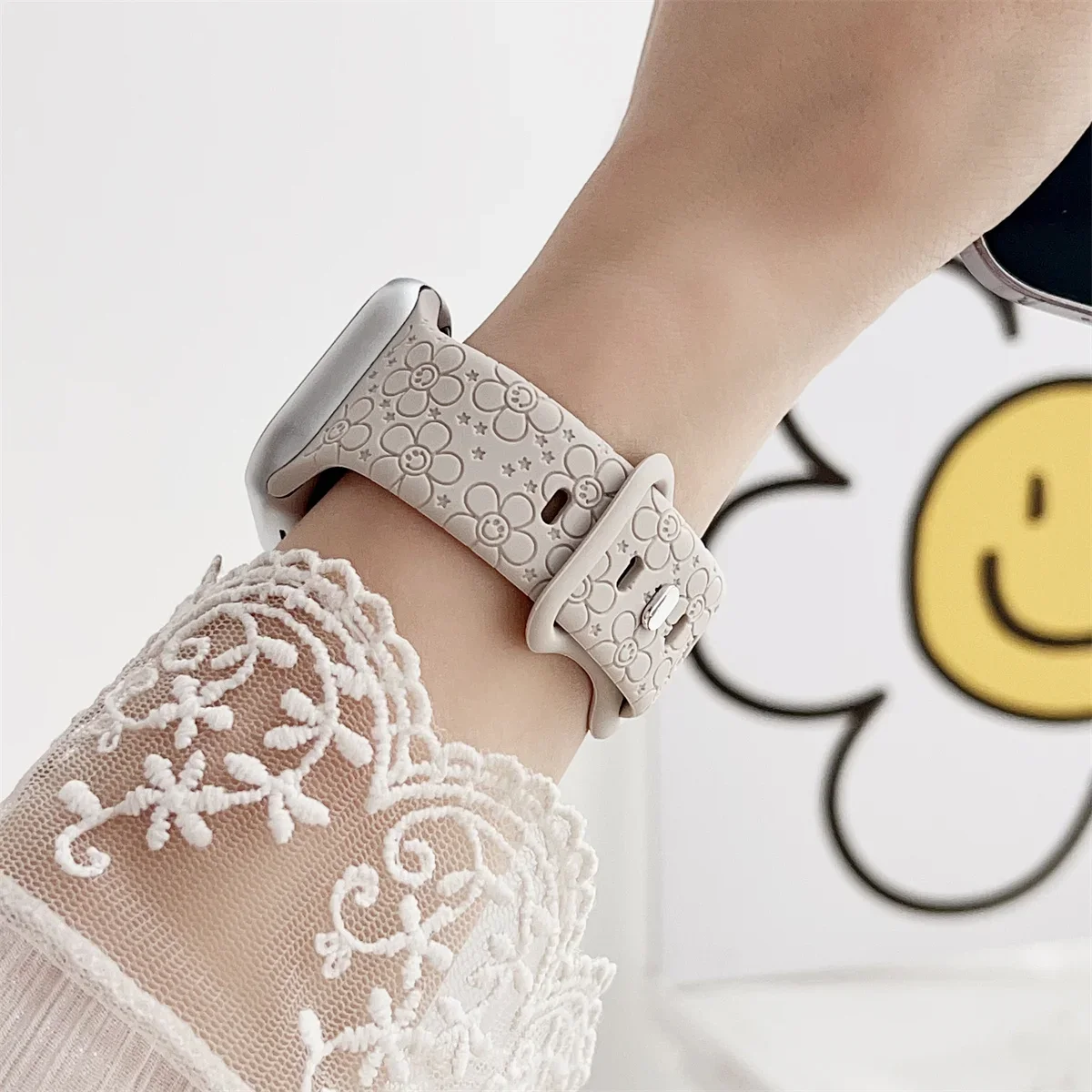 Watch Band For iWatch 42/44/45/49mm 38/40/41mm Silicone Fashion Watch Strap for Watch Series Ultra2 Se 9/8/7/6/5/4/3/2/1_voghion.com