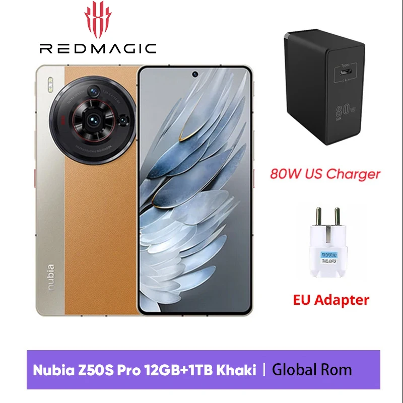 ZTE Nubia Z50S Pro 5G Mobile Phone Snapdragon 8 Gen 2 6.78