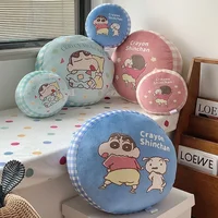 Lovely Crayon Shin-chan Back Cushion Very Soft Cuddly Pillow Japanese Style Round Cushion Sofa Bed Cushion Room Decor Gifts 1